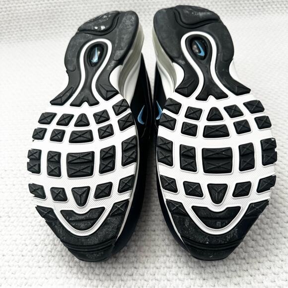 Nike Air Max 97 Men Black University Blue Dark Obsidian Sneakers 10.5 DQ3955 - Picture 11 of 12